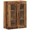 vidaXL Wandkast 69,5x34x90 cm oud houtkleurig