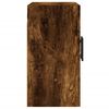 vidaXL Wandkast 60x31x60 cm bewerkt hout gerookt eikenkleurig