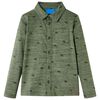 vidaXL Kindershirt 104 gem&ecirc;leerd kakikleurig