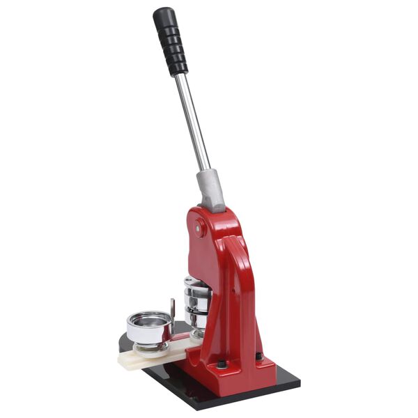 vidaXL Buttonmachine met cirkelsnijder 44 mm