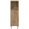 vidaXL Badkamermeubelset met plank 3 pcs Artisan Eiken Bewerkt hout
