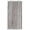 vidaXL Wandkast 60x31x60 cm bewerkt hout grijs sonoma eikenkleurig