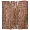 vidaXL Schorsschutting Bruin 100 x 600 cm Schors
