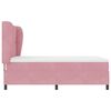 vidaXL Boxspringbed met matras Roze 190 x 140 cm Fluweel