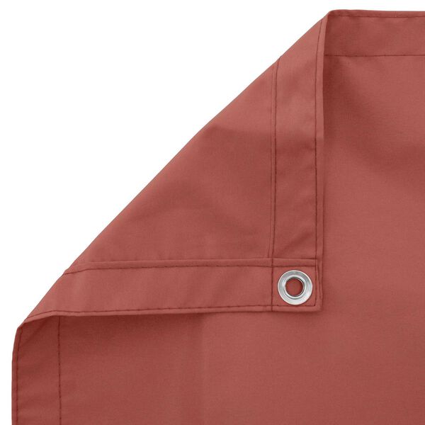 vidaXL Balkon Scherm Terracotta 100 x 200 cm Oxford Stof