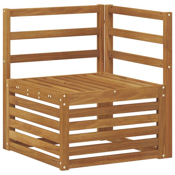 vidaXL Sofa-Sets 10 pcs Naturel Massief Acaciahout