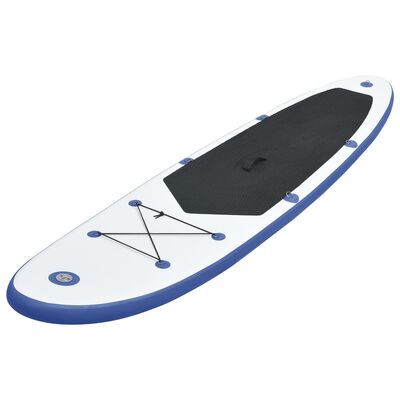 vidaXL Stand Up Paddleboardset opblaasbaar blauw en wit