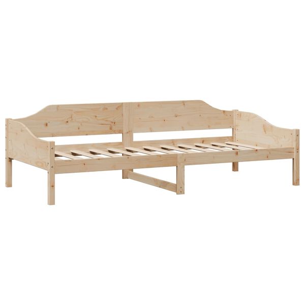 vidaXL Bedframe zonder matras massief grenenhout 80x200 cm