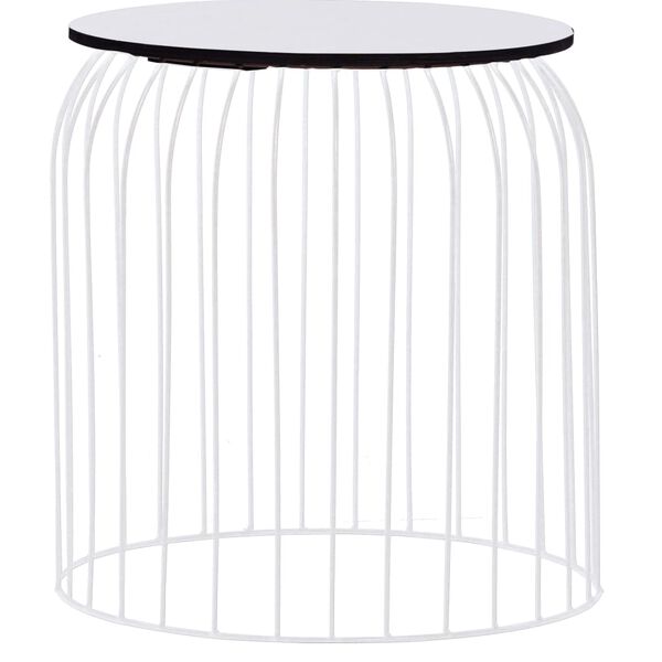 vidaXL Salontafels 3 st wit