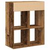 vidaXL Boekenkast 66x31x80 cm bewerkt hout oud houtkleurig