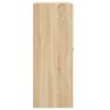 vidaXL Wandkast 69,5x34x90 cm bewerkt hout sonoma eikenkleurig