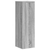 vidaXL Plantenstandaards 2 st 25x25x80 cm bewerkt hout grijs sonoma