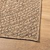 vidaXL Vloerkleed ZIZUR binnen en buiten 80x150 cm jute look
