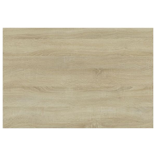 vidaXL Wandschappen 8 st 60x40x1,5 cm spaanplaat sonoma eikenkleurig