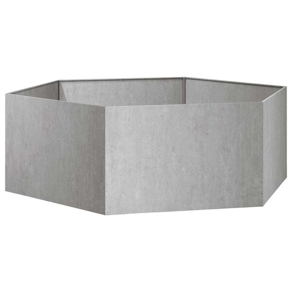 vidaXL Plantenbak roestig 138x120x45 cm cortenstaal