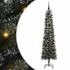 vidaXL Kunstkerstboom Groen 180 cm PVC en Plastic en Staal