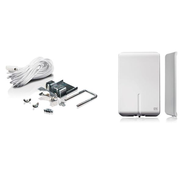 One For All Tv-antenne voor buiten 27x12,1x3,6 cm wit
