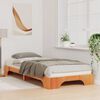 vidaXL Bedframe Bruin 80 x 210 cm Massief grenenhout