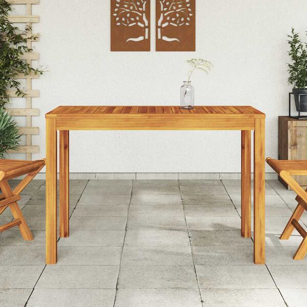 vidaXL Tuintafel 110x55x75 cm massief acaciahout