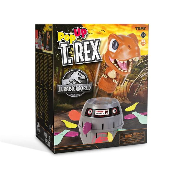 TOMY Speelgoed dinosaurus Pop Up T-Rex
