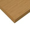 vidaXL Wandplank met opslag 2 pcs Beige 80 x 23,5 x 4 cm Bewerkt hout