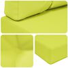 vidaXL Buiten bankkussen 2 pcs Groen Polyester