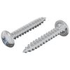 vidaXL Houten Schroeven 2 st zilver M4 x 25 mm Staal