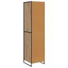 vidaXL Warderobe met opslag 2 pcs Ambachtelijk eiken 50 x 50 x 200 cm