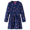 vidaXL Kinderjurkje 104 marineblauw