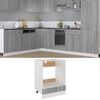 vidaXL Ovenkast Lyon 60x46x81,5 cm grijs sonoma eikenkleurig
