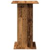 vidaXL Bartafel met opbergruimte 60x60x102 cm hout oud houtkleur