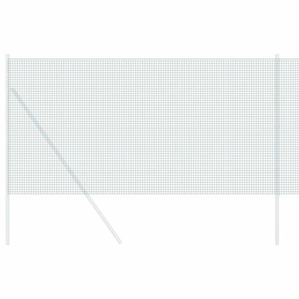 vidaXL Gelaste draadhek Groen 1.4 x 25 m Staal