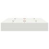 vidaXL Bedframe met opslag Wit 200 x 180 x 31.5 cm Bewerkt hout