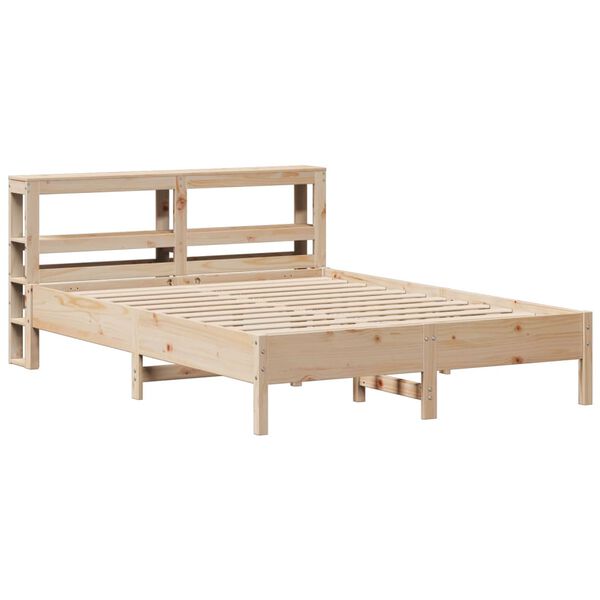 vidaXL Bedframe zonder matras massief grenenhout 150x200 cm