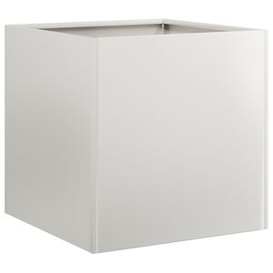 vidaXL Plantenbak 40x40x40 cm roestvrij staal