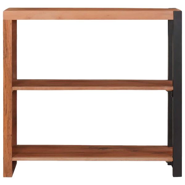 vidaXL Boekenkast Bruin 80 x 30 x 75 cm Massief acaciahout