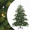 vidaXL Kunstmatige Inklapbare Kerstboom Groen 150 cm PVC en staal