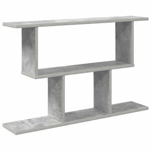 vidaXL Wandplank Betongrijs 80 x 15 x 50,5 cm Bewerkt hout
