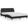 vidaXL Bedframe Dover zwart 135x190 cm kunstleer