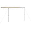 vidaXL Luifel voor camper en caravan 3x3x2,15 m beige