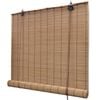 vidaXL Rolgordijn 140x160 cm bamboe bruin
