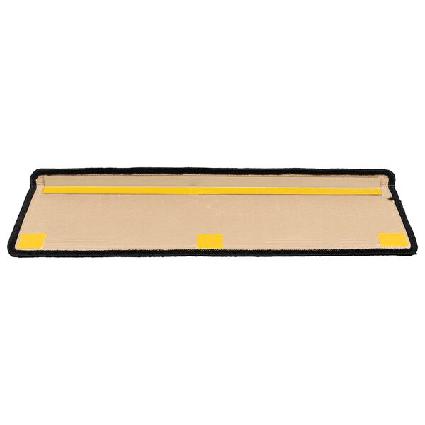 vidaXL Trapmatten zelfklevend 5 st 65x21x4 cm zwart en grijs