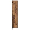 vidaXL Hoge kast 2 pcs Oud Hout Bewerkt hout