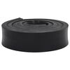 vidaXL Rubberen rand voor sneeuwploeg 300x8x2 cm zwart