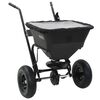 vidaXL Strooiwagen duwmodel 45 L 106x73x76 cm PVC en staal