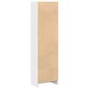 vidaXL Boekenkast 40x24x143 cm bewerkt hout hoogglans wit