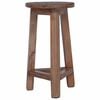 vidaXL Kruk Naturel 28 x 28 x 50 cm Mahoniehout