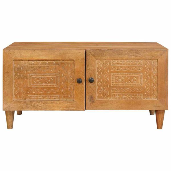 vidaXL Salontafel Licht Bruin 80 x 50 x 40 cm Massief acaciahout