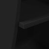 vidaXL Hoekkast Zwart 32x32x102cm Bewerkt hout