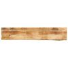 vidaXL Tafelblad met natuurlijke rand 160x40x2,5 cm massief mangohout